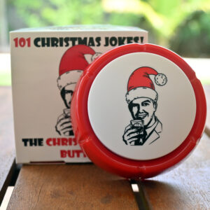 Christmas Jokes Button - 101 Pre-loaded Jokes